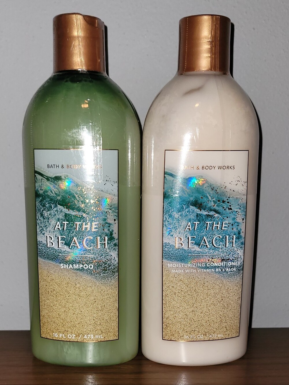 Bath & Body Works At the Beach Shampoo & Conditioner Set  - 16 oz - New